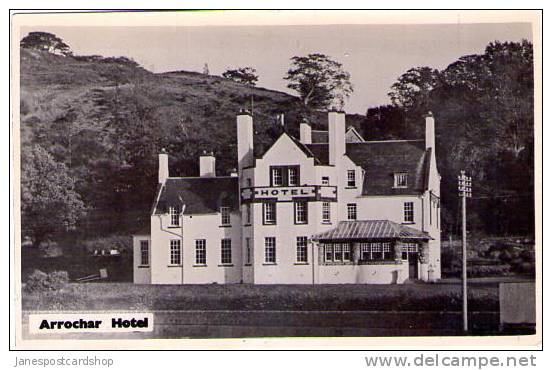 ARROCHAR HOTEL - Real Photo PCd - ARGYLL - Scotland - Argyllshire