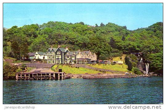 INVERSNAID HOTEL Loch Lomond  - ARGYLL - Scotland - Argyllshire