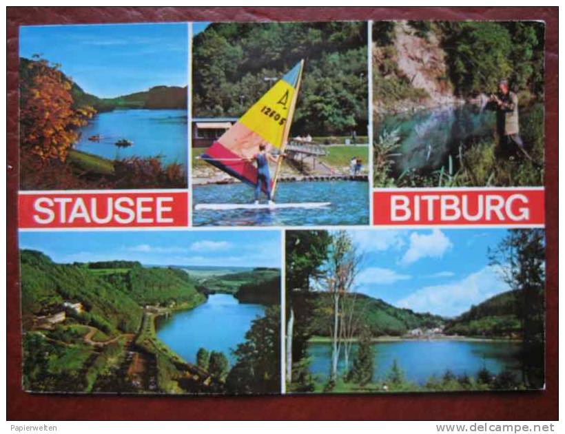 VG Bitburg Land - Mehrbildkarte Stausee Bitburg - Bitburg