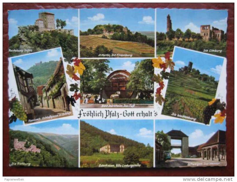 (Bad Dürkheim) - Mehrbildkarte Fröhlich Pfalz - Bad Duerkheim
