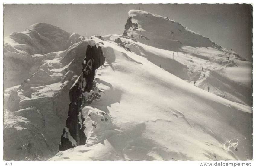 Chamonix-Mont Blanc Le Mt Blanc Et Le Départ Des Pistes Du Brévent CPSM - Alpinisme