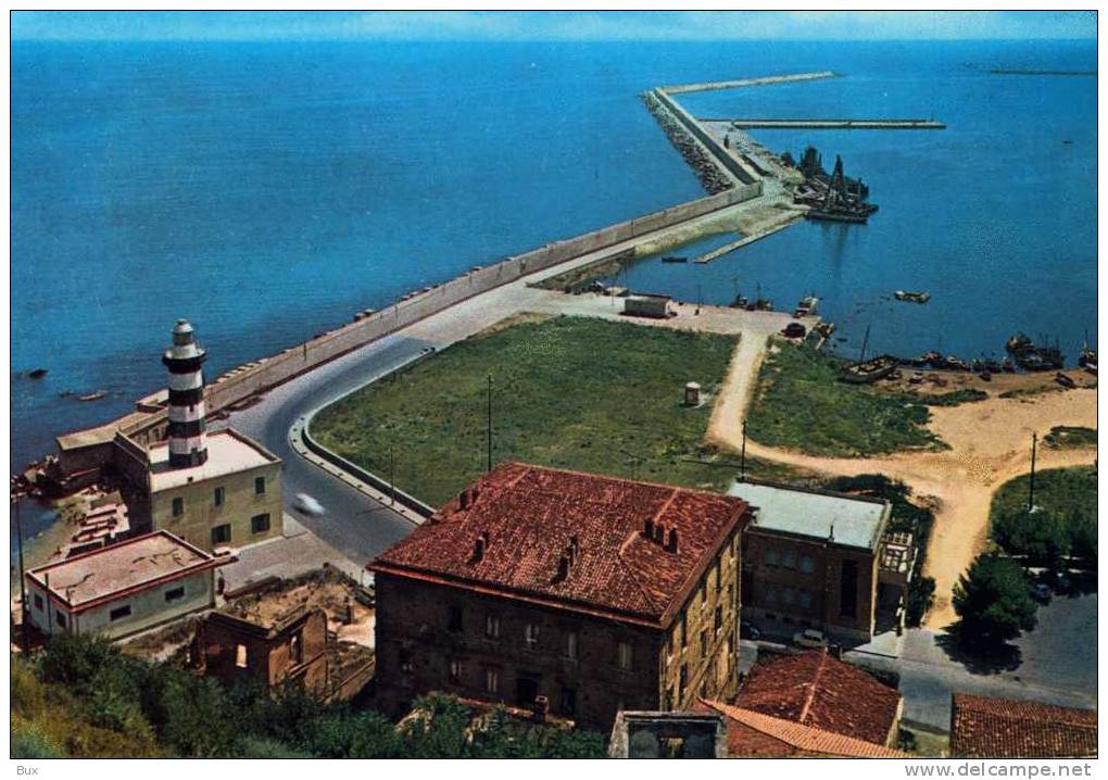 ORTONA  PORTO FARO   ABRUZZO   CHIETI   - VIAGGIATA ANNI 60  COME DA FOTO - Chieti