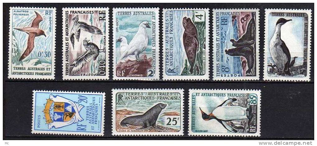 TAAF N° 12 / 17 Luxe ** - Unused Stamps
