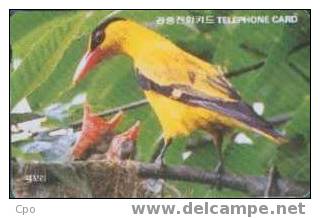 # KOREA O9210105 Black  Naped Oriol 3000 Autelca 01.92  -oiseaux,birds-  Tres Bon Etat - Korea (Süd)