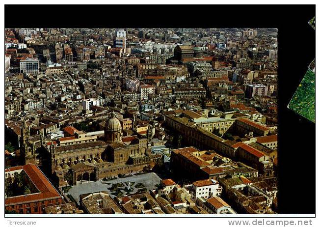 PALERMO CATTEDRALE VISTA DALL'ALTO   NON VIAGGIATA - Chiese E Cattedrali