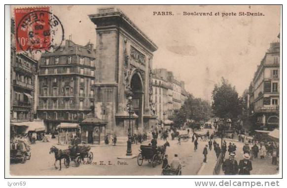 PARIS  BOULEVARD  SAINT DENIS - Arrondissement: 10