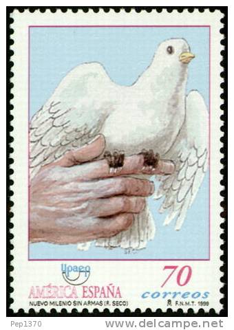 ESPAÑA 1999 - AMERICA UPAEP - Edifil Nº 3677 - Yvert 3224 - Pigeons & Columbiformes