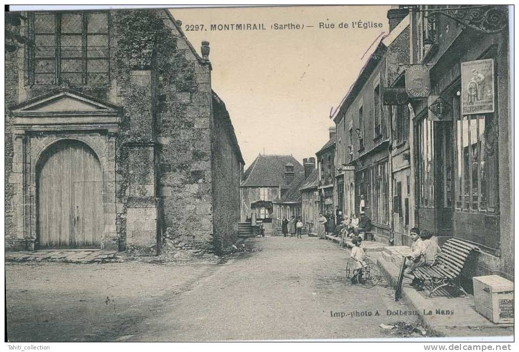 MONTMIRAIL - Rue De L'Eglise - Montmirail