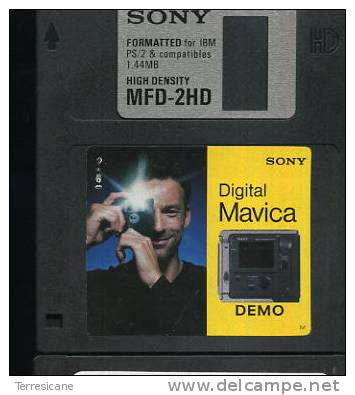 SONY DIGITAL MAVICA DEMO  DISCO 3.5 - 3.5''-Disketten