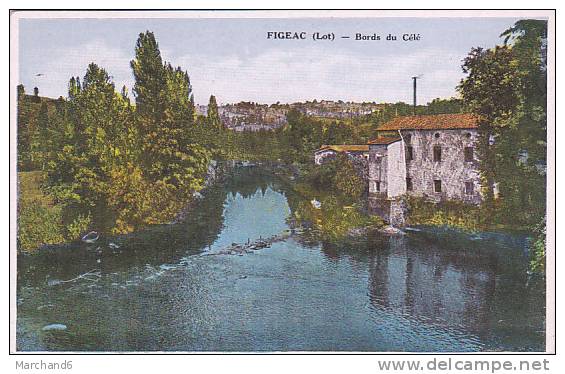 LOT.FIGEAC.BORDS DU CELE - Figeac