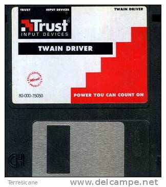 X TRUST TWAIN DRIVER   DISCO DA 3.5 - 3.5''-Disketten