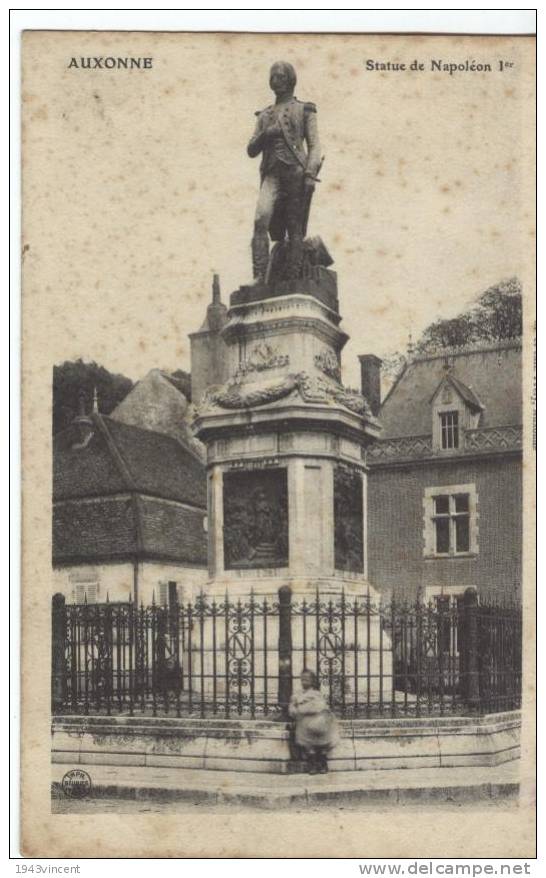 C 4639 - AUXONNE  - 21  -statue De Napoleon 1er - Belle CPA  - - Auxonne