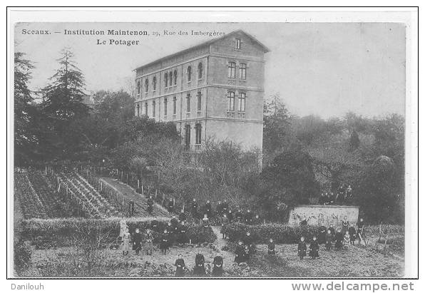 92 // SCEAUX - Institution Maintenon, Le Potager Rue Des Imbergères, ANIMEE - Sceaux