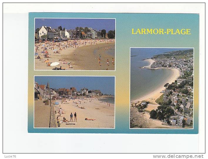 LARMOR PLAGE  - Les Plages De TOULHARS Et De LARMOR -   3 Vues  - N°  6 4074 - Larmor-Plage