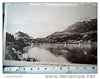 FRANCE LAC ANNENCY  N1930 CG160 - Annecy-le-Vieux