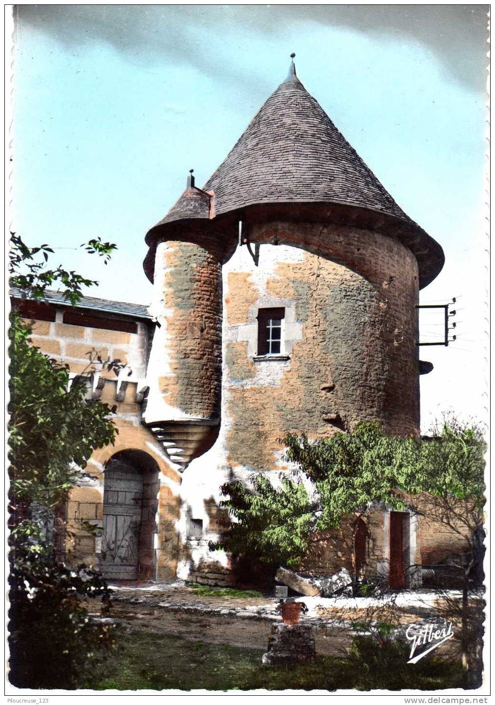 16 - VILLEFAGNAN - "Tour D'entrée Du Vieux Château" - Edit.: A. Gilbert, Jarnac - Villefagnan