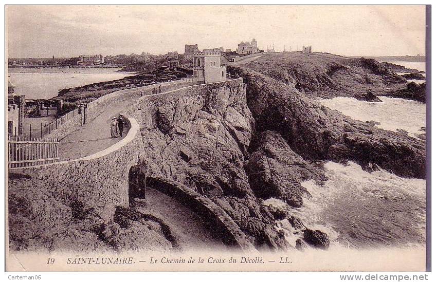 35 - Saint-Lunaire - Le Chemin De La Croix Du Décollé - Editeur: LL N° 19 - Saint-Lunaire