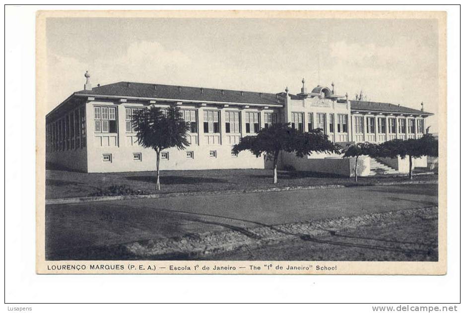 MOÇAMBIQUE (PORTUGAL) MOZAMBIQUE - ESCOLA PRIMEIRO DE JANEIRO - Mosambik