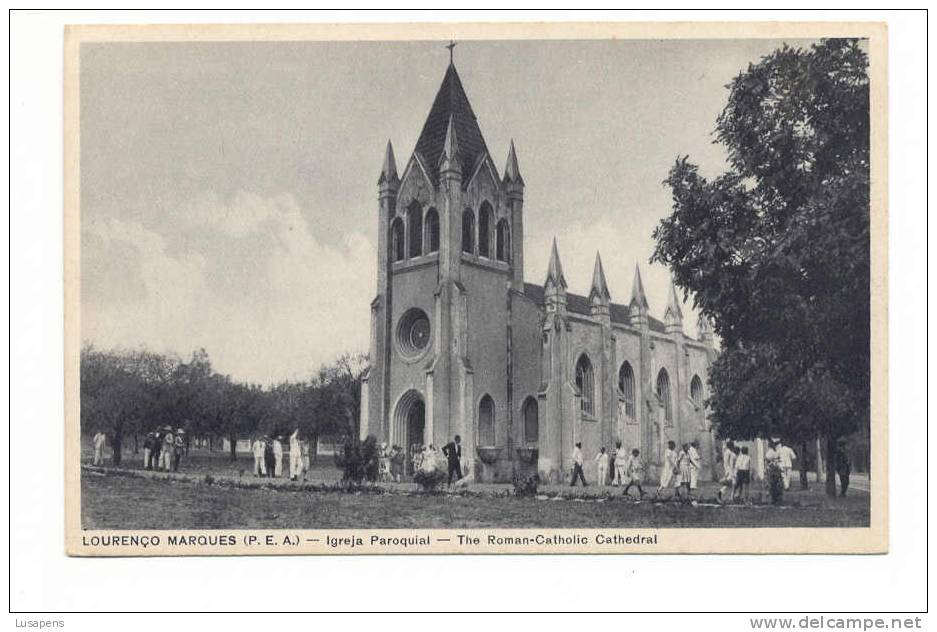 MOÇAMBIQUE (PORTUGAL) MOZAMBIQUE - TIGREJA PAROQUIAL - ROMAN CATHOLIC CATHEDRAL - Mosambik