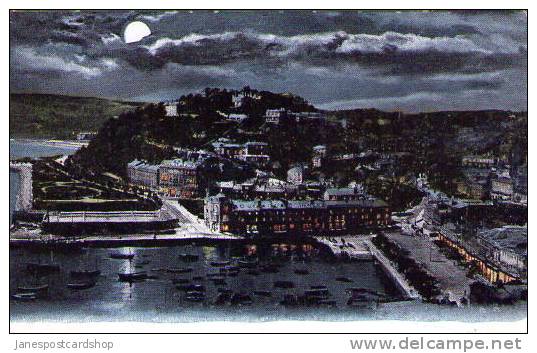 TORQUAY By MOONLIGHT -TORQUAY - England - Torquay