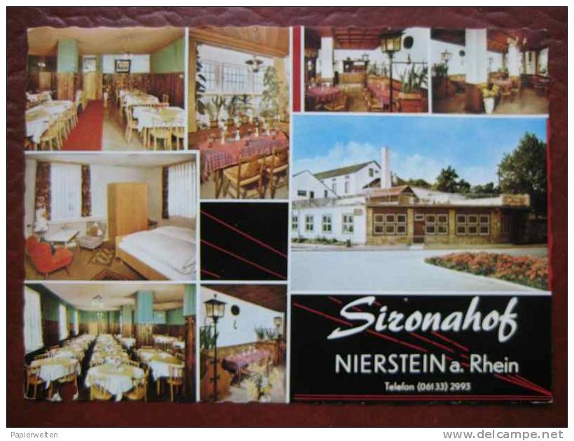 Nierstein - Mehrbildkarte Sironahof - Nierstein