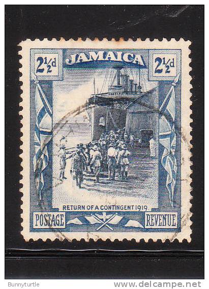 Jamaica 1921-23 KG Return Of Overseas Contingent 1919 2 1/2p Used - Jamaica (1962-...)