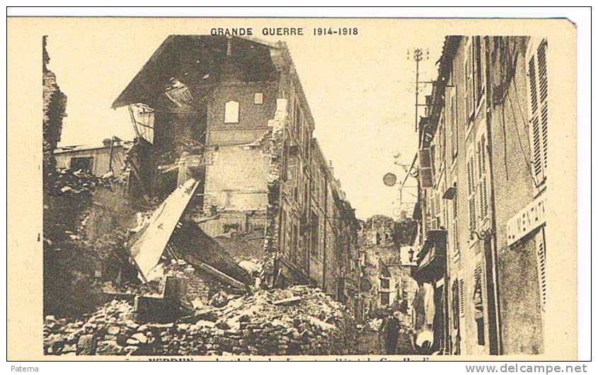 VERDUN , Hotel  Du Coq Hardi ( Francia) Guerre Mondiale, ,post Card, , Carte Postale, Postal - Verdun