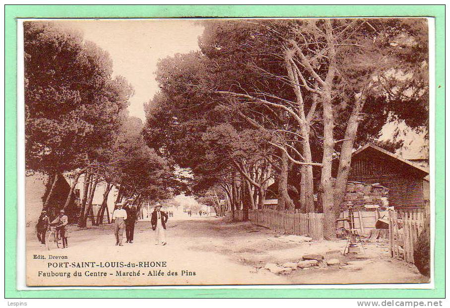 13 - PORT SAINT LOUIS Du RHONE -- Faubourg Du Centre - Marché... - Saint-Louis-du-Rhône