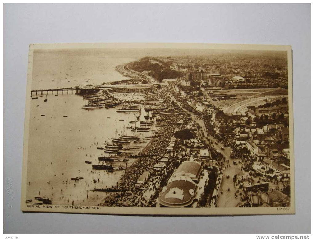 Aerial View Of Southend-on-Sea. (9 - 7 - 1948) - Southend, Westcliff & Leigh