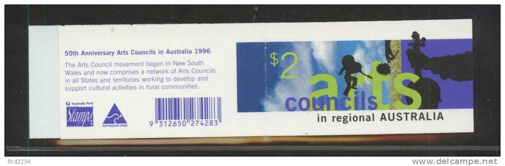 AUSTRALIA 1996 $2.00 REGIONAL ARTS COUNCILS BOOKLET - Booklets