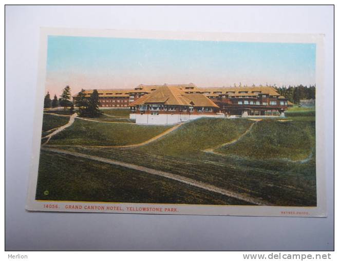 US -WY- Yellowstone Park - Grand Canyon Hotel  Ca  1910's - VF  -  D64699 - Yellowstone