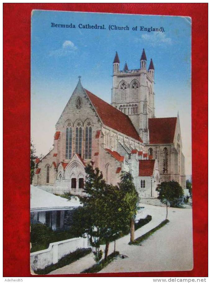 Ca 1910 Bermuda Cathedral Church Of England - Bermudes