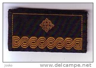 CROATIAN ARMY - LIEUTENANT ( Croatia Army Rank ) Teniente Leutnant Tenente Luitenant Grade Militaire Grado Militar Ranks - Uniformes