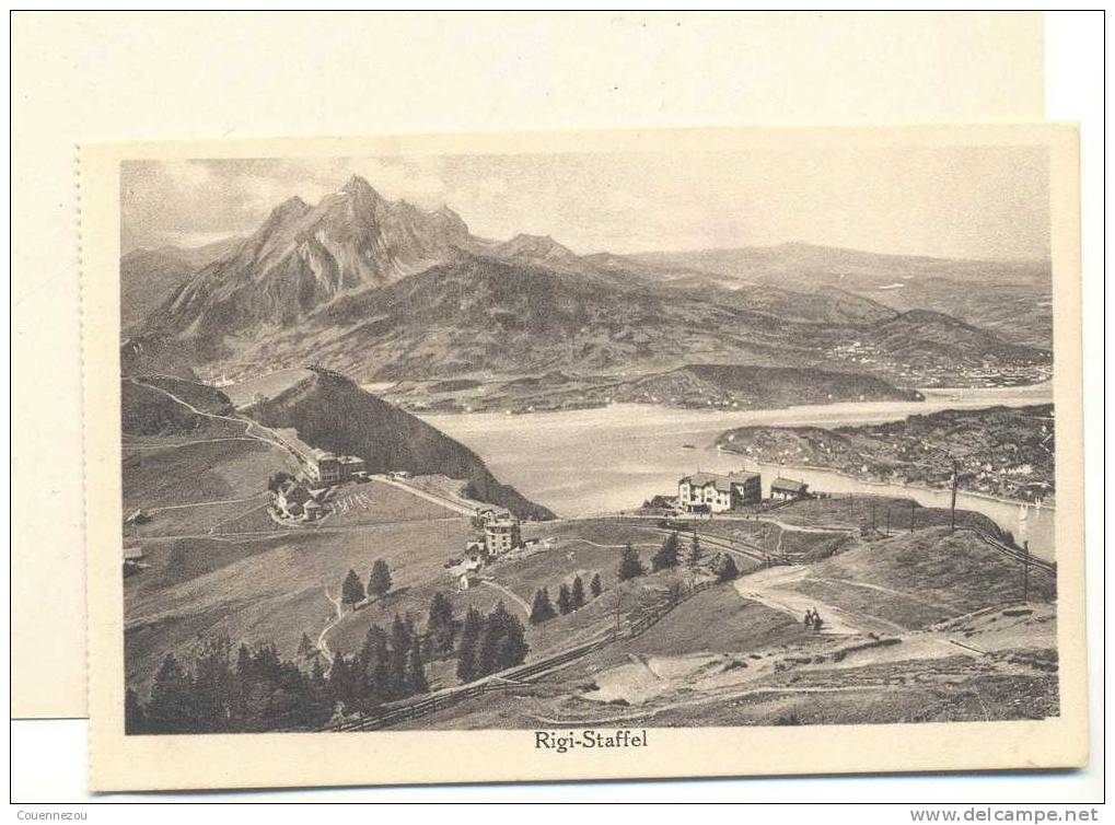 A 703     RIGI  STAFFEL  Pres Kussnacht Et Weggis - Weggis