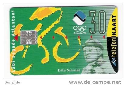 Estland - Olympia - Atlanta 96 - Erika Salumäe - Radsport - Cycling - Sport - Cycle - Bicycle - Fahrrad - Estonia