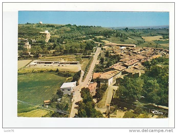 LAUTREC  -  Vue Aérienne -  Avenue De CASTRES  -  Groupe Scolaire  - - Lautrec