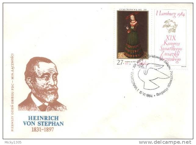 Polen / Poland - Sonderstempel / Special Cancellation (A412) - U.P.U.