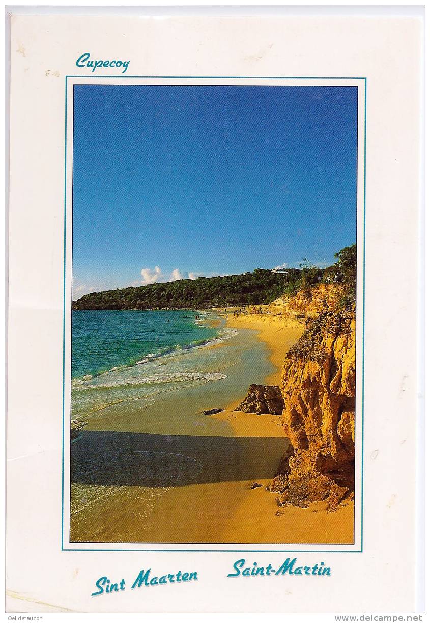 FRANCE - Yvert - Carte Illustrée De St Martin ( Guadeloupe ) à Nethen Via Beauvechain - Timbres 2618-2625 - 1989-1996 Marianne Du Bicentenaire