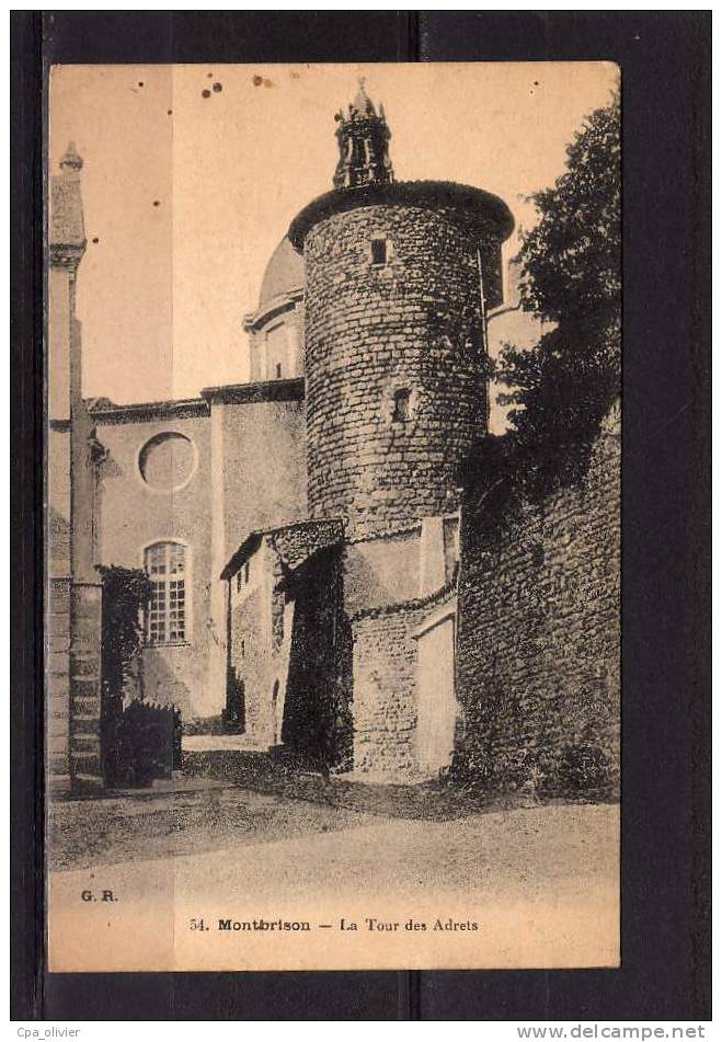 42 MONTBRISON Tour Des Adrets, Ed GF 54, 192? - Montbrison