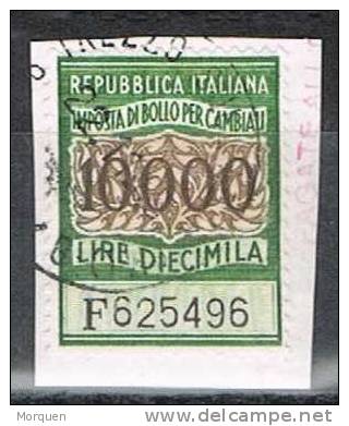 Italia. Imposta Di Bollo Per Cambiali 10000 Lira - Taxe