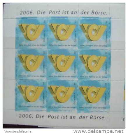 AUSTRIA AUTRICHE ÖSTERREICH 2006 ANK KB 2627 POSTFRISCH MNH NEUF - Blocs & Feuillets