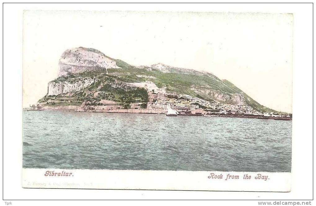 Gibraltar Rock From The Bay - Gibraltar