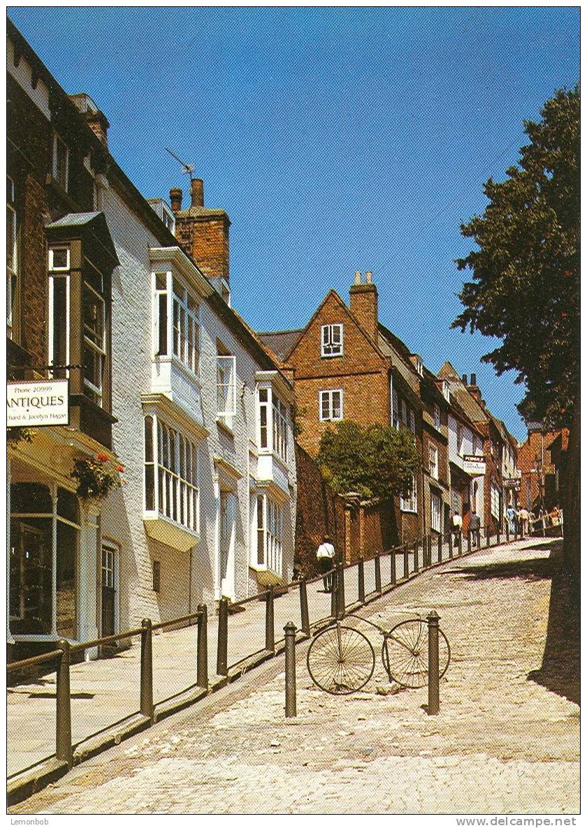 Britain United Kingdom - Steep Hill, Lincoln, Lincolnshire Postcard [P832] - Sonstige & Ohne Zuordnung
