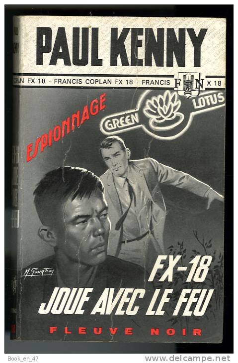 {44668} Paul Kenny ; Espionnage N° 800 EO 1970. " FX-18 Joue Avec Le Feu"  " En Baisse " - Paul Kenny