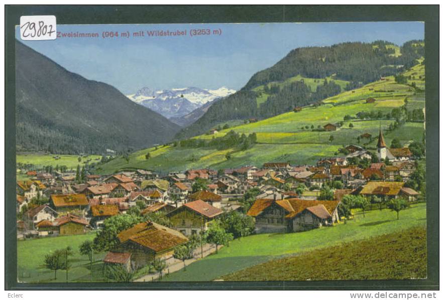 ZWEISIMMEN  - TB - Zweisimmen