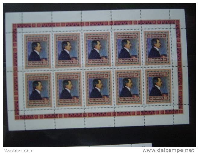 AUSTRIA AUTRICHE ÖSTERREICH 2008 ANK KB KOLOMAN MOSER POSTFRISCH MNH NEUF - Blocs & Feuillets