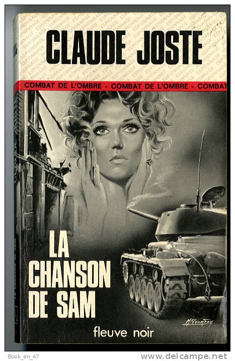 {44699} Claude Joste " La Chanson De Sam " ; Espionnage N°1319. EO 1976.  " En Baisse " - Fleuve Noir