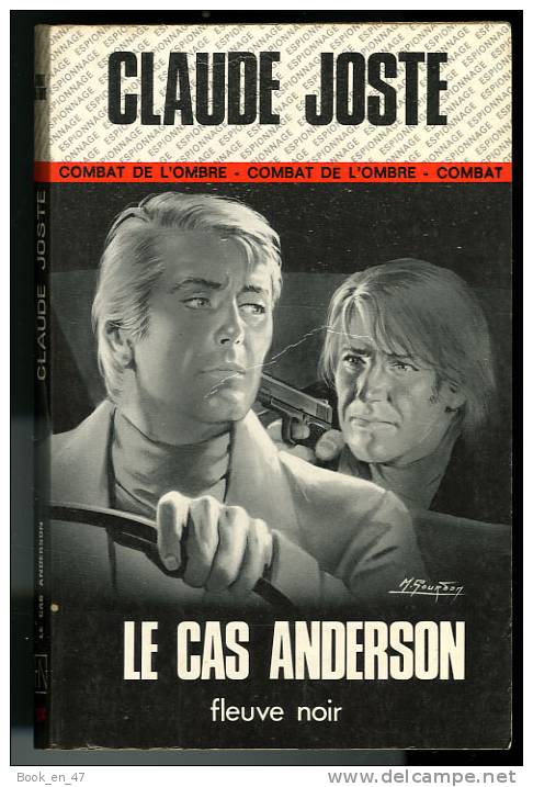 {44662} Claude Joste " Le Cas Anderson " ; Espionnage  N° 1304. EO 1976   " En Baisse " - Fleuve Noir