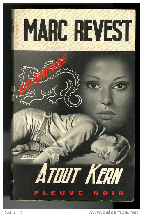 {44656} Marc Revest " Atout Kern " ; Espionnage N° 1159 , EO 1974 . Gourdon . TBE  " En Baisse " - Fleuve Noir