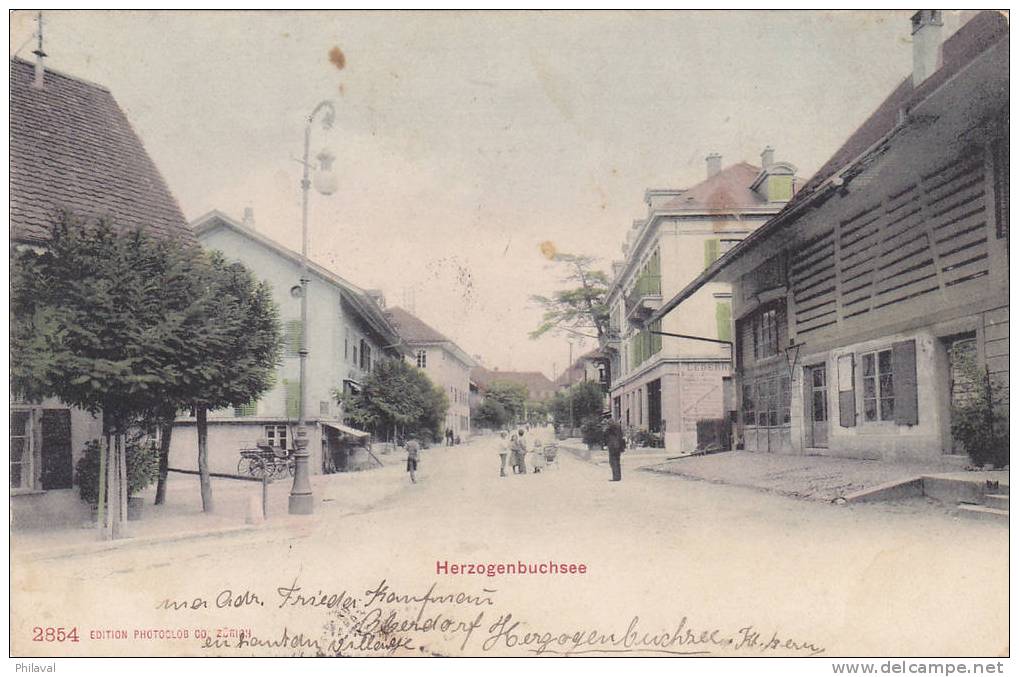 HERZOGENBUCHSEE - Oblitérée Le 11.3.1910 - Herzogenbuchsee